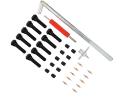1 Conjunto De Ferramentas Para Instalação E Reparo De Válvulas De Pneus