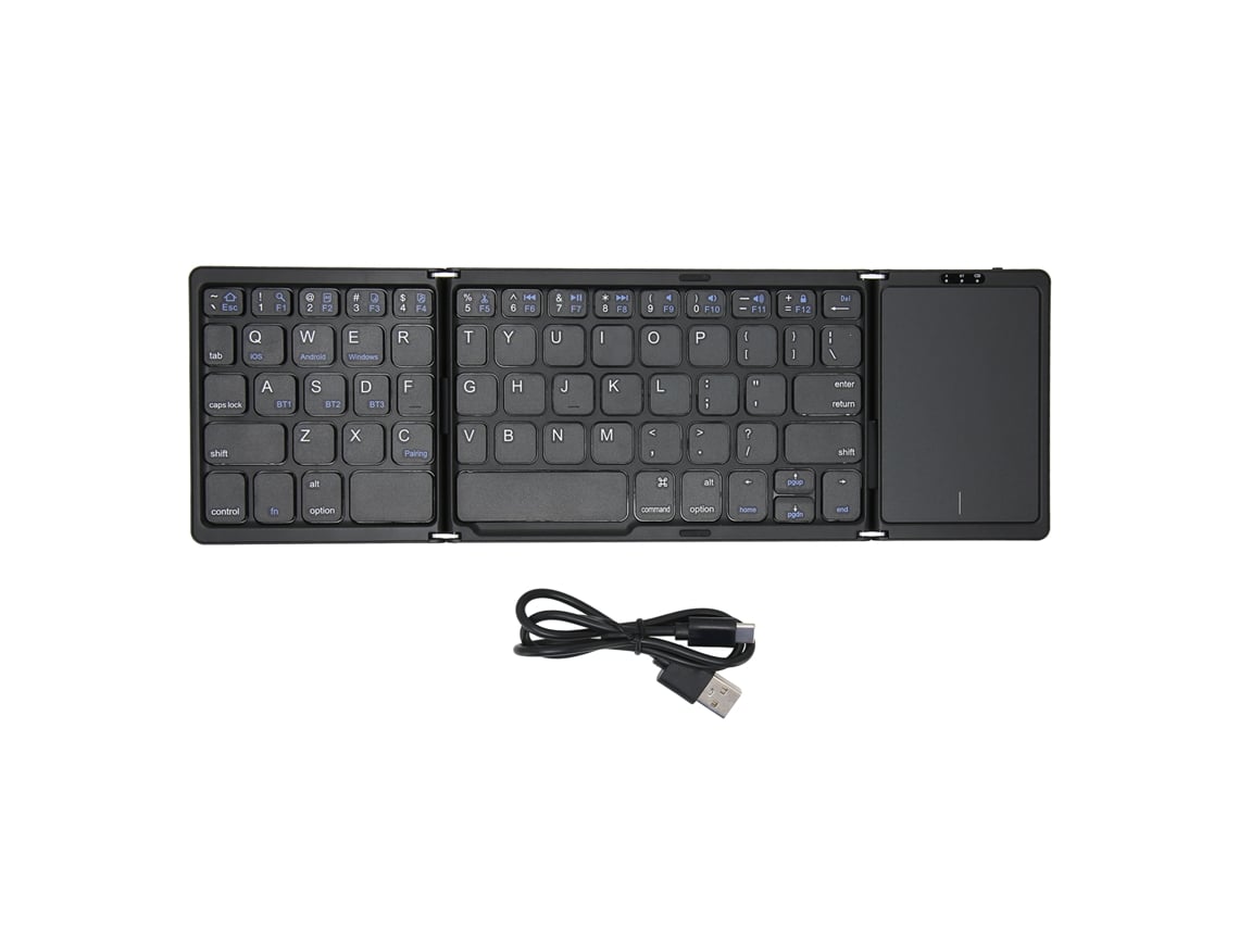 2026 teclado Bluetooth Sem Fio Plegável