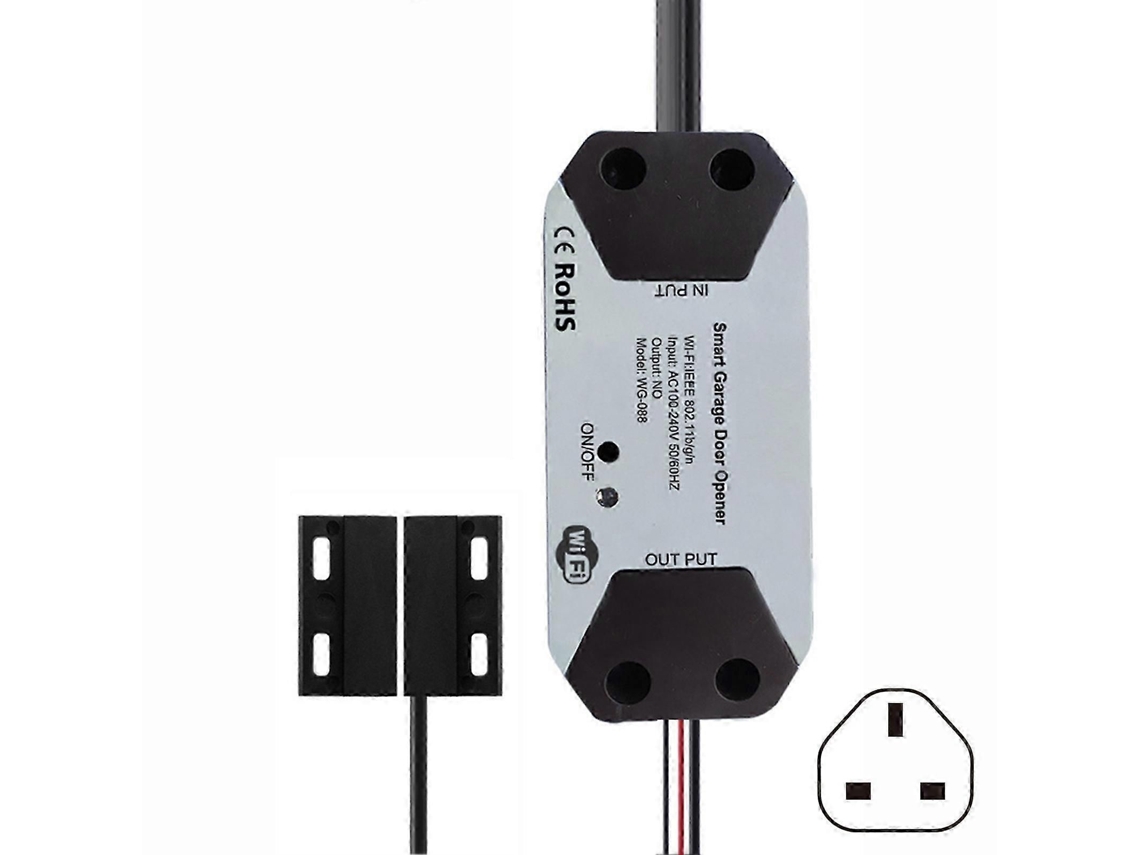 Abridor de Porta de Garagem Inteligente Wi fi com Compatibilidade Universal para Portas de Garagem 2025 TAISHENGDA