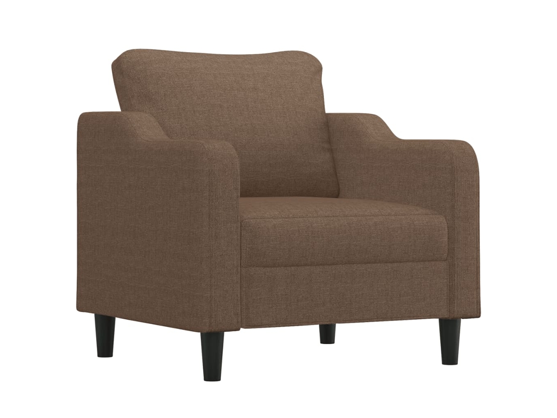 Sofa Chair, Sofa Chairs Vidaxl Marrom Tecido (n/a)