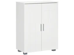 Armário de banheiro com 2 portas, 2 prateleiras ajustáveis, 60x30x80cm | S/MARCA