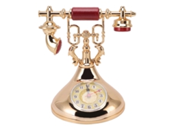 Despertador vintage elegante e preciso com design exclusivo para decoração de quartos, casas, cafés e escritórios.