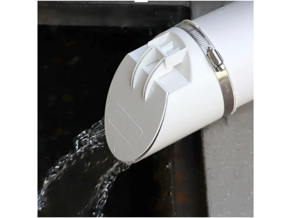 1 Tampa De Ralo Piso Em Pvc Branco 50-110 Mm, Anti-odor, Para