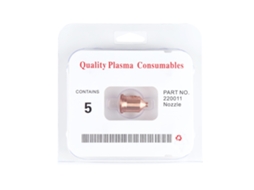 Conjunto de 5 peças 220011 peças de consumíveis para tocha de corte a plasma Bicos para Max1650