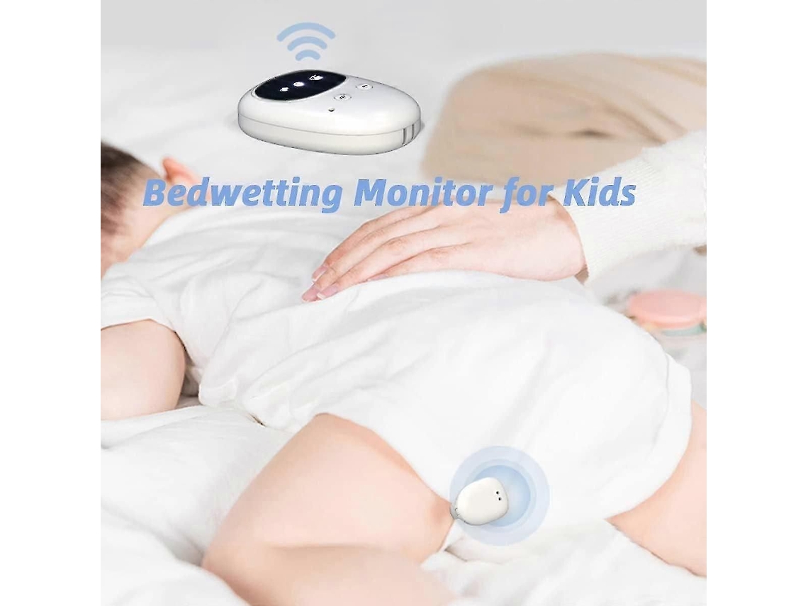 Alarme Sem Fio Para Enurese Noturna Infantil, Recarregável Via Usb, Com Som Alto E Vibração Forte Para Crianças, Adultos E Idosos.
