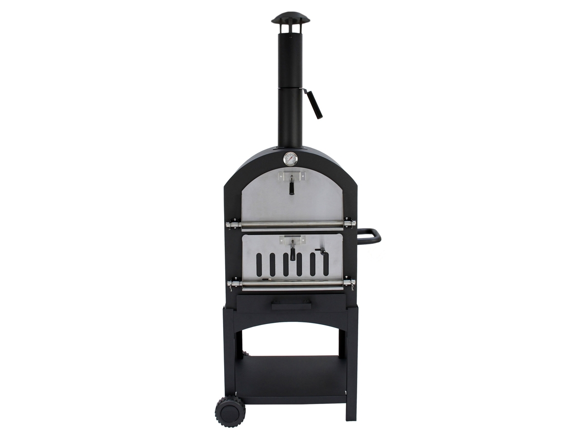 Forno de Pizza KUKOO com Cobertura Impermeável (Aço)