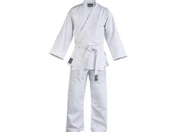 Uniforme De Judô Esportivo Em Algodão Para Estudantes Preto Yvan White Brilvibera