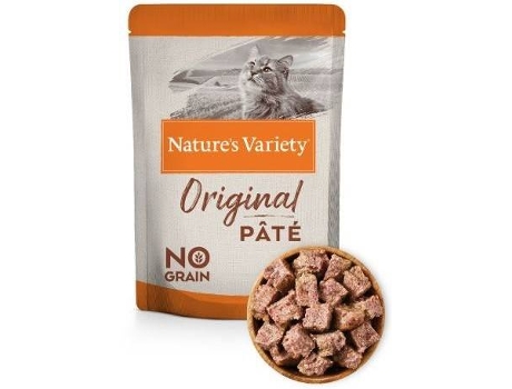 Ração para Gatos  (70 g - Húmida - Adulto - Sabor: Vaca e Frango)