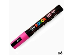 Marcador De Tinta Acrílica Posca Pc 5m Framboesa 1,8 2,5 Mm Olysi Shop (6 Unidades)