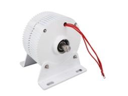 Alternador De Ímã Permanente Eólico Trifásico De 48v (de Eixo Duplo Com Base, Design De Dente De Serra)