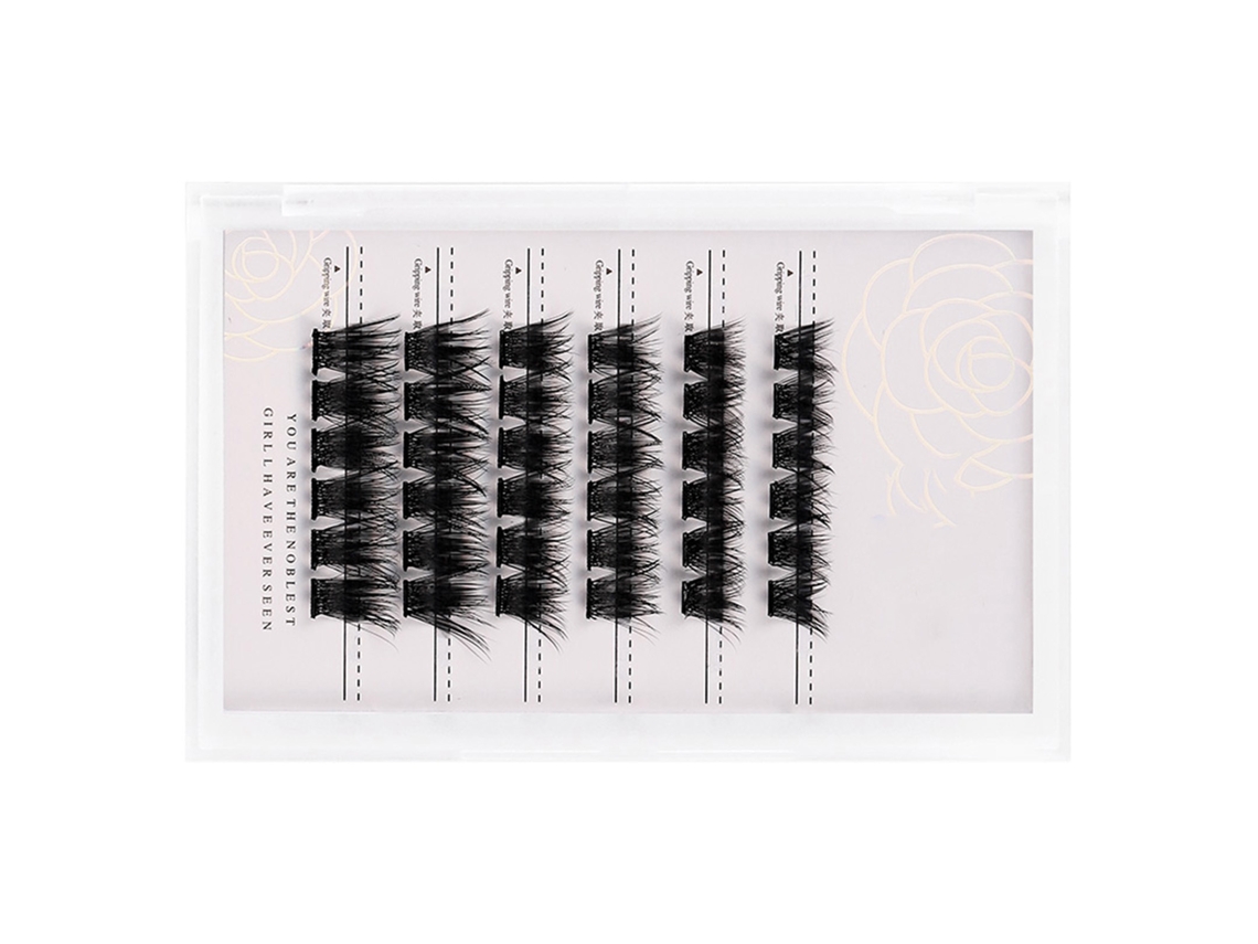Cílios Falsos Z'lraqi Beauty Com Aparência Natural - Conjunto Completo Com Pinça E 30 Grupos Em 3 Tamanhos (10mm/12mm/14mm)