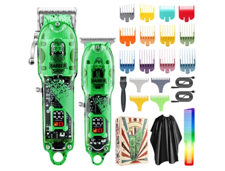 Máquina Cortar Cabelo TRUMSEN-AG Lm-2032 ?Verde