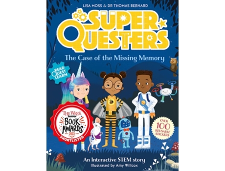Livro Superquesters The Case Of The Missing Memory De Bernard, Dr Thomas Et Al. (inglês)