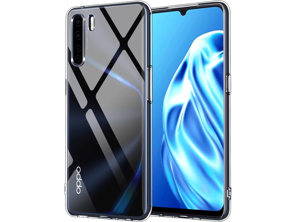 Capa Protetora Antichoque Arranhões para Oppo Oppo A91 HONGWE. Textura Macia Transparente