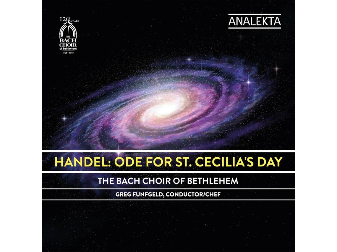 CD Funfgeld,Greg/The Bach Choir of Bethlehem - Ode for St. Cecilia's Day (1CD)