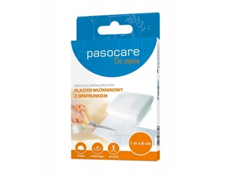 Fita De Gesso Pasocare Soft Plus, 1m X 8cm, Macio Plus, 1 Unidade Paso Trading
