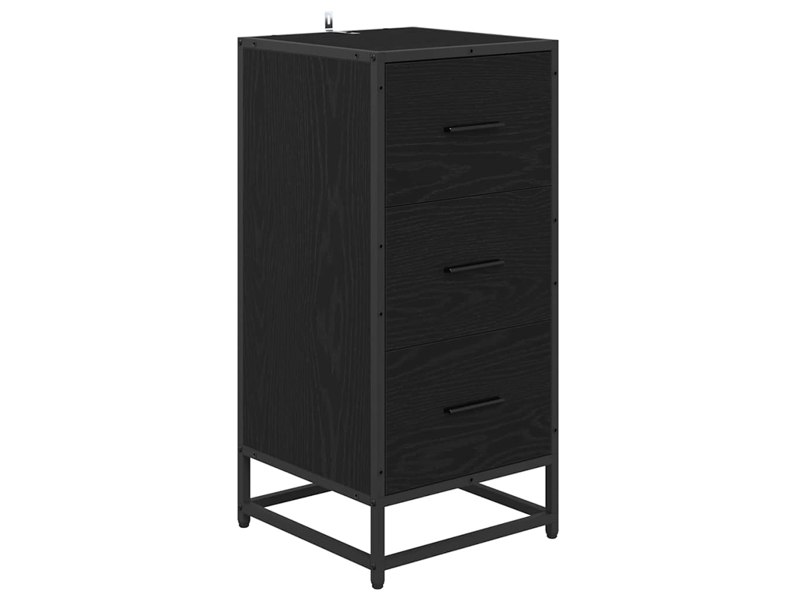 Buffet Carvalho Preto 35,5 X 35 X 76 Cm MAISON EXCLUSIVE