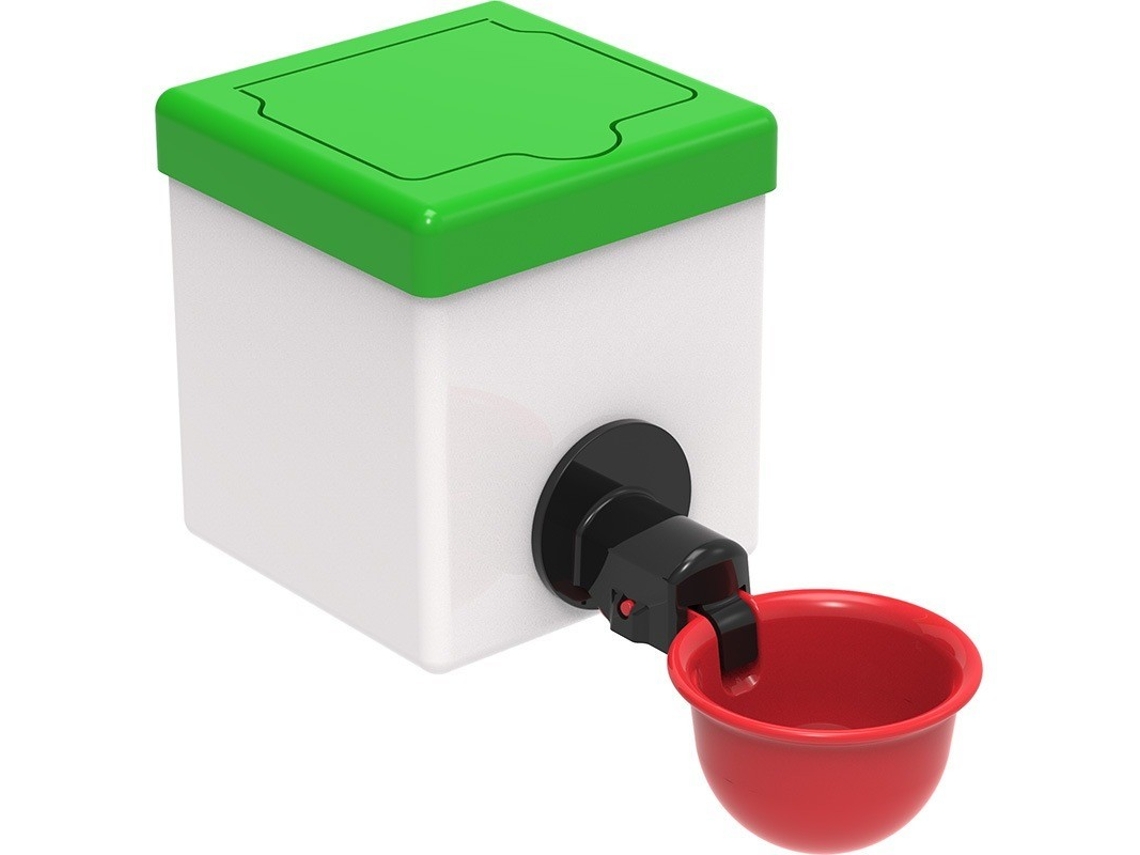Bebedouro Para Frango 1 Litro, Medidas 18x9x19 Cm