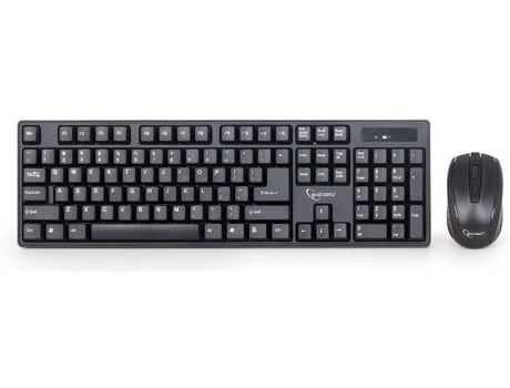 Teclado GEMBIRD KBS-W-01 (Wireless - Layout US - Teclado Numérico)