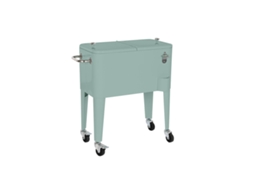 Frigorífico Portátil HOME ESPRIT Verde Aço Polipropileno 56 L 74 X 43 X 80 Cm
