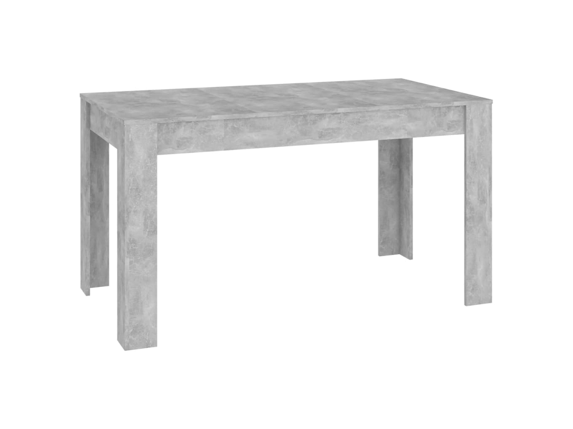 Dining Table, Dining Tables Vidaxl Cinzeto Madeira Processada (n/a)