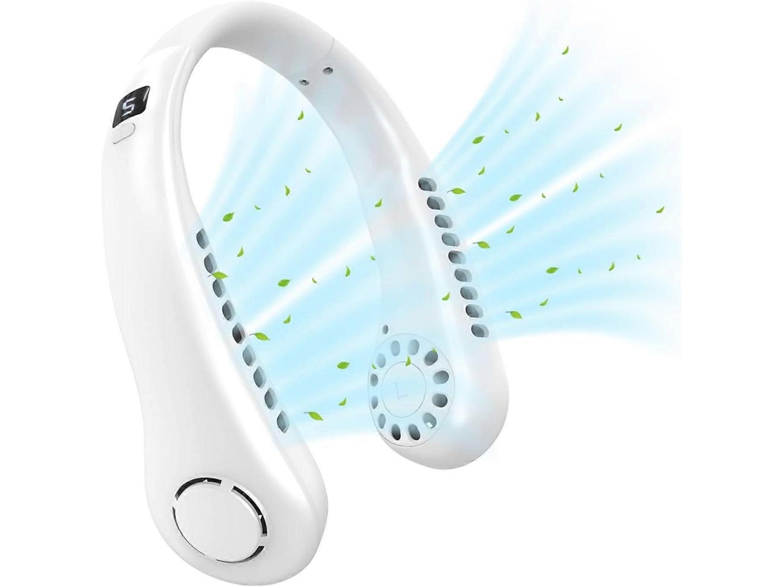 Ventilador portátil MDUG tipo turbina, mini, recarregável USB