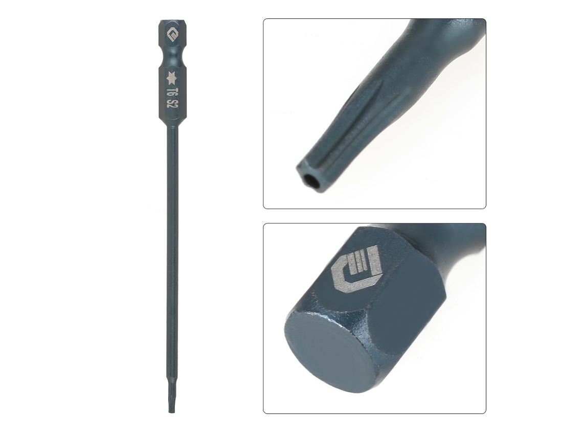 Conjunto De Bits De Segurança Magnéticos Laxiscreed Com 10 Peças De 100mm Para Ferramentas