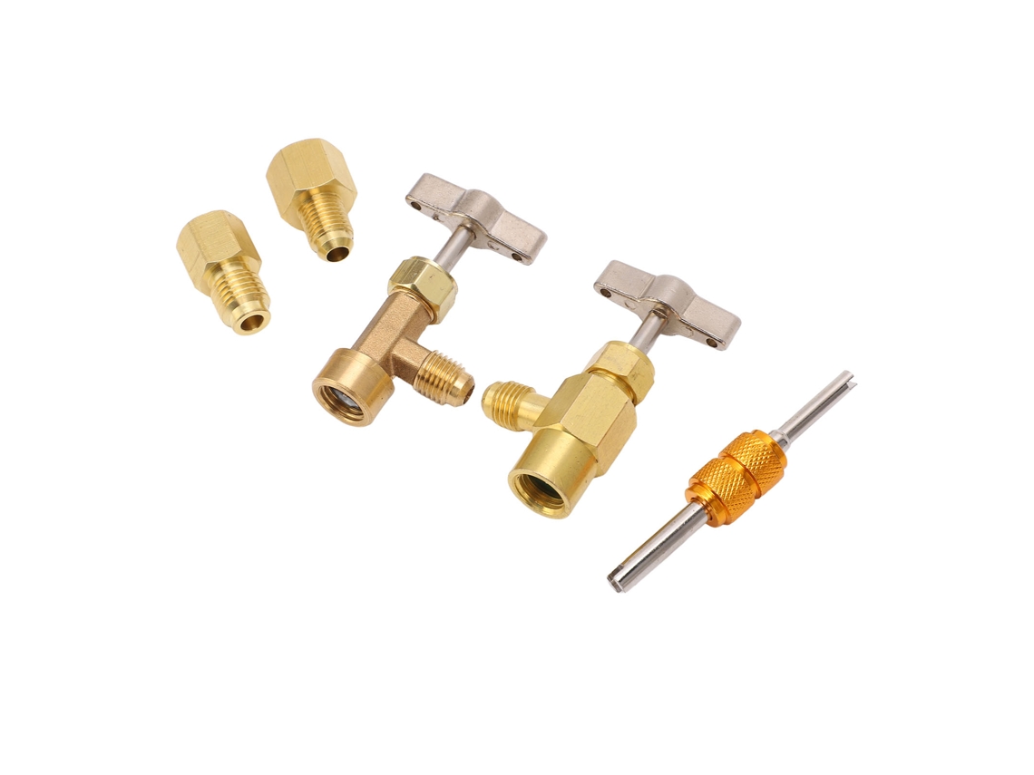Válvula De Paragem Self-sealing Laxiscreed Para R134a, Adaptação De Tanques E Reparação De Ar Condicionado