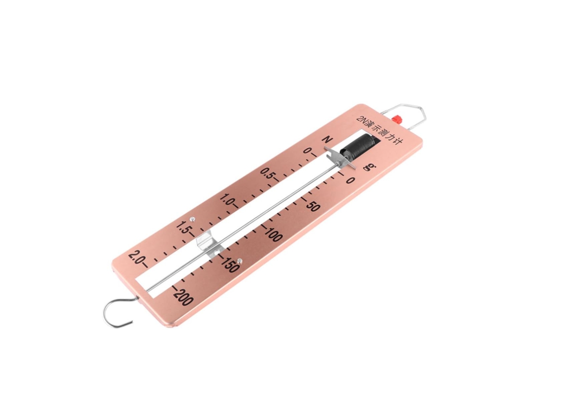 Dinamômetro Mole Metálico Dourado 2n para Laboratório, Ferramenta