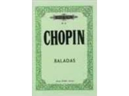 Livro Baladas.Ed.Completa de Frédéric Chopin (Espanhol)