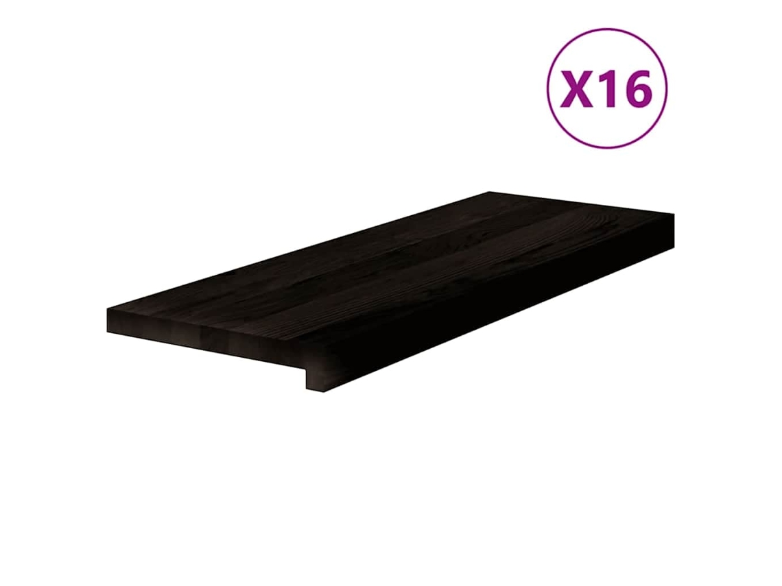 Stair Tread, Stair Treads Vidaxl Marrom Madeira De Carvalho (70 X 25 X 2 Cm)