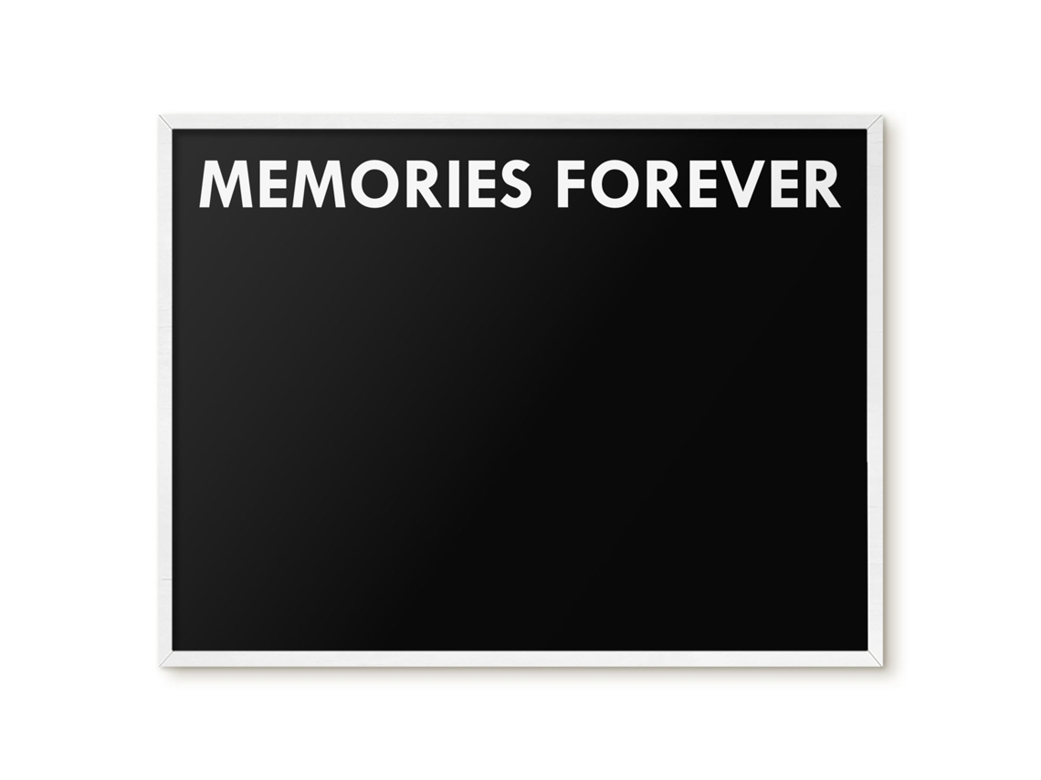 Magnetic Wall Board Memories Forever For The Office Espelharte (80x60 Cm)