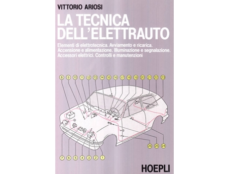 Livro La Tecnica Dell'Elettrauto de Ariosi Vittorio (Italiano)