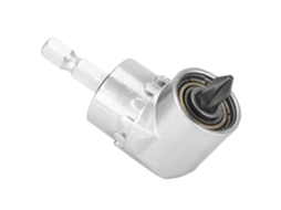 Adaptador De Parafuso Para Furadeira Elétrica De 105 Graus Com Hexagonal De 1/4 Polegada E 10 Brocas