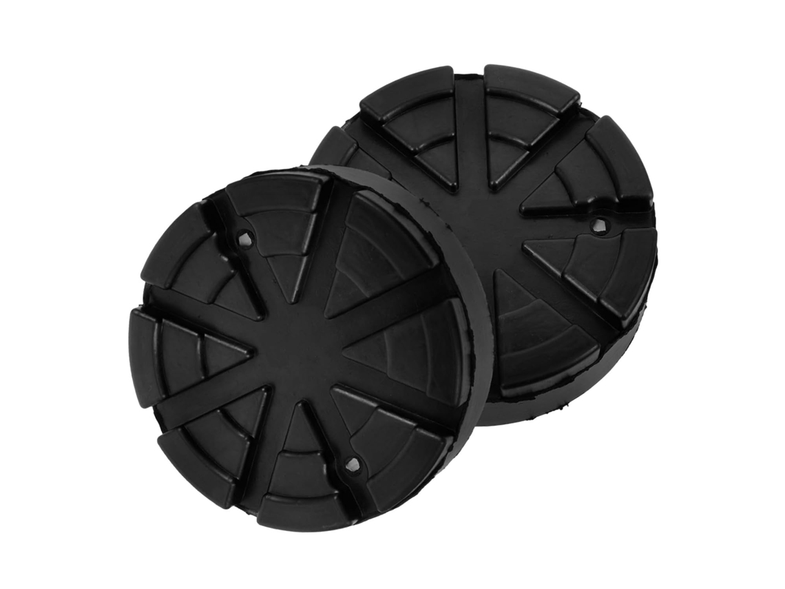 Almofadas De Elevação De Borracha Antiderrapantes Para Macacos Hidráulicos, Diâmetro Padrão, Conjunto De 2 Peças.