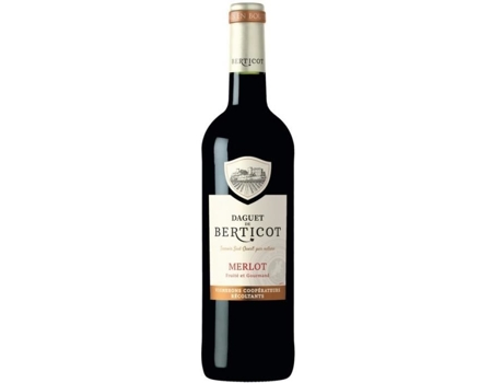 Daguet de Berticot Atlantique Merlot - vinho tinto Bordeaux