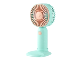 Ventilador Portátil Usb Recarregável 400mah Verde