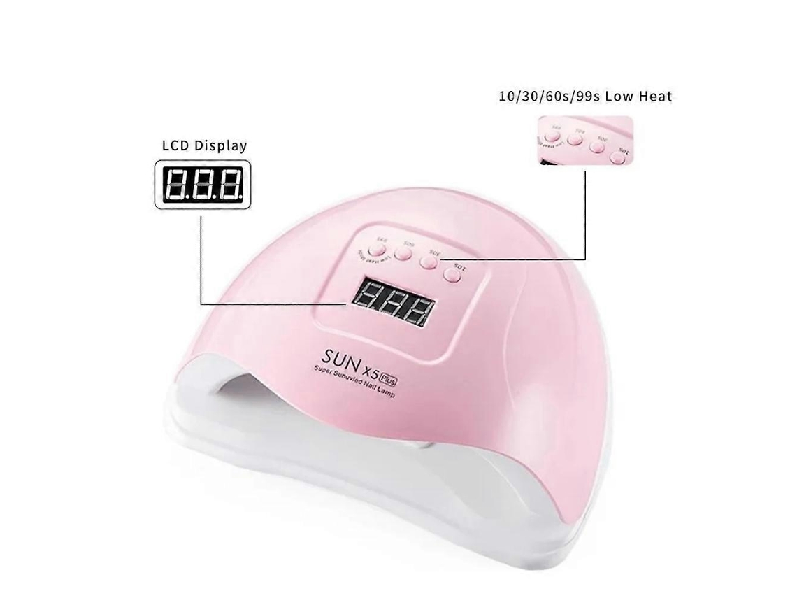 Lâmpada De Nail Art Rosa X5plus, Padrão Europeu Ly Ebike
