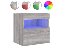 Tv Wall Cabinet, Tv Wall Cabinets Vidaxl Cinzeto Madeira Processada (n/a)