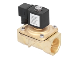 Válvula Solenoide De Diafragma Normalmente Fechada Laxiscreed Para Água, Gás, Óleo E Querosene Dc24v