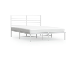 Estrutura de cama VIDAXL Branco Aço (140x190 cm)