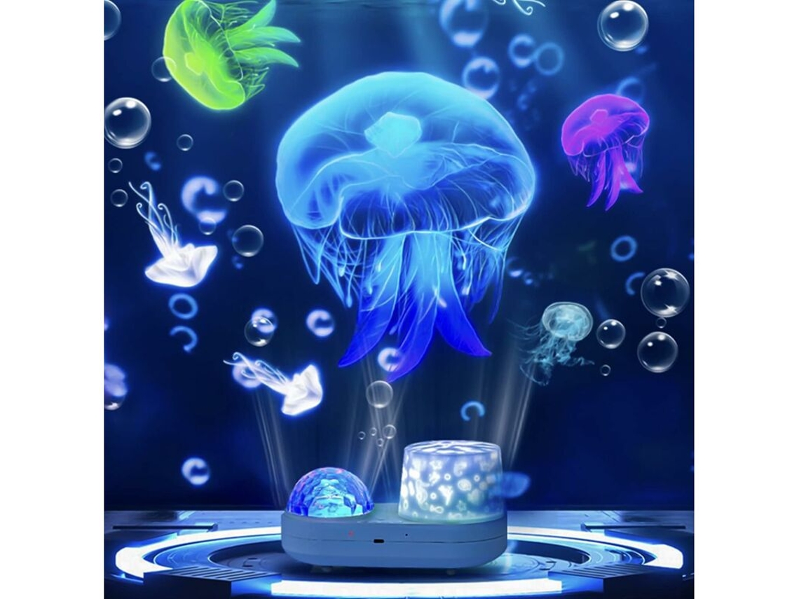 Projetor de Luz Noturna Oceânica, Projetor de Galáxia para Quarto Infantil, N BRILVIBERA