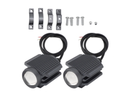 2pcs luz de spot LED para motocicleta IP67 à prova d'água super brilhante farol longo/curto DC12 80V | S/MARCA