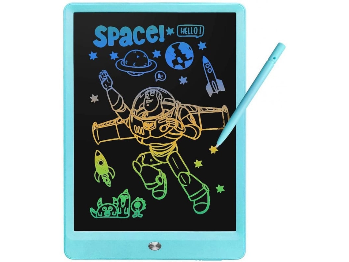 2026-tableta Lcd Para Desenho, Apagador Para Crianças, Brinquedo Educativo, Presente Criativo, 10 Polegadas Azul