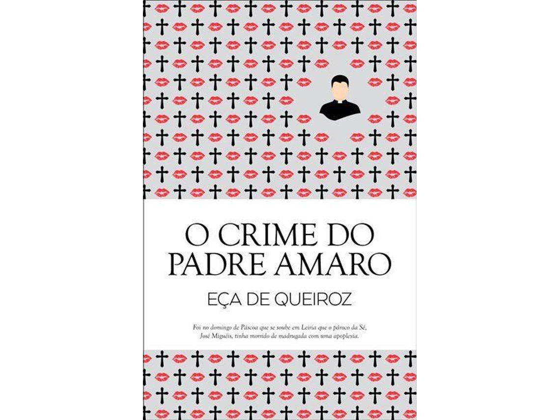 Livro O Crime do Padre Amaro de Eça de Queirós (Português)