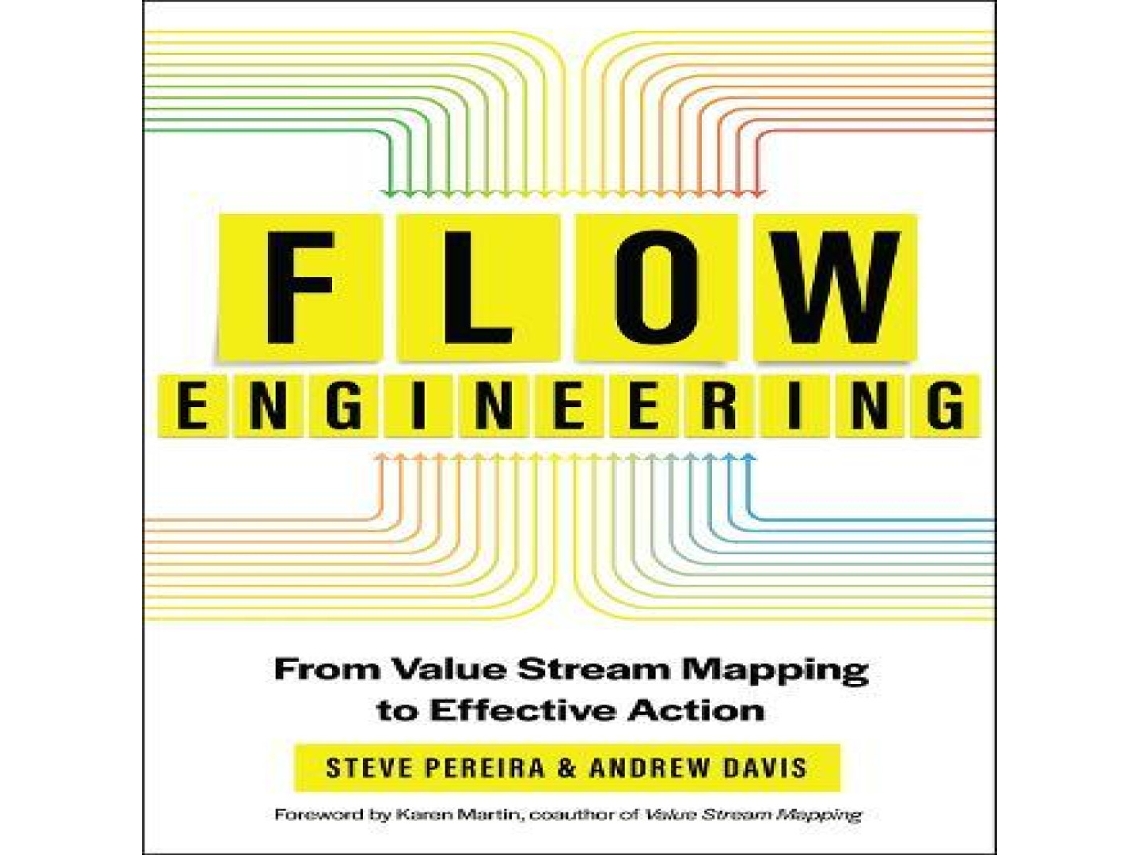 Livro Flow Engineering From Value Stream Mapping to Effective Action de Steve Pereira (Inglês)