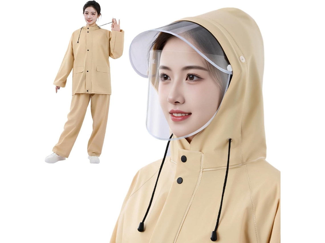 Lurelia Roupa Chuva Impermeável E Leve - Proteção Impermeável Contra Chuva