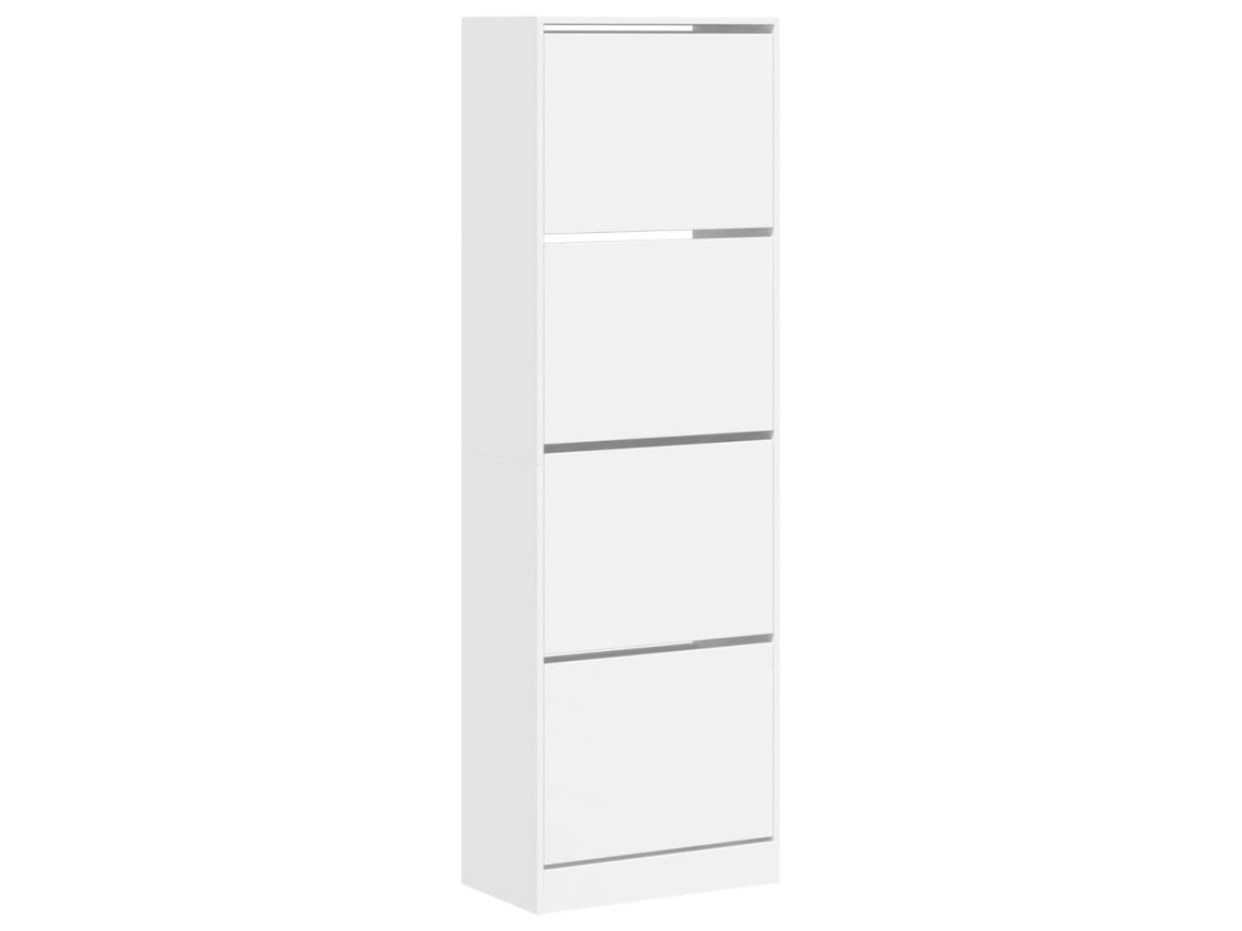 Sapateira com 4 gavetas articuladas brancas MAISON EXCLUSIVE (60x34x187,5 cm)