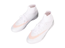 Chuteiras de Futebol Masculino High Turf com Espigas Trituradas para Gramado Artificial