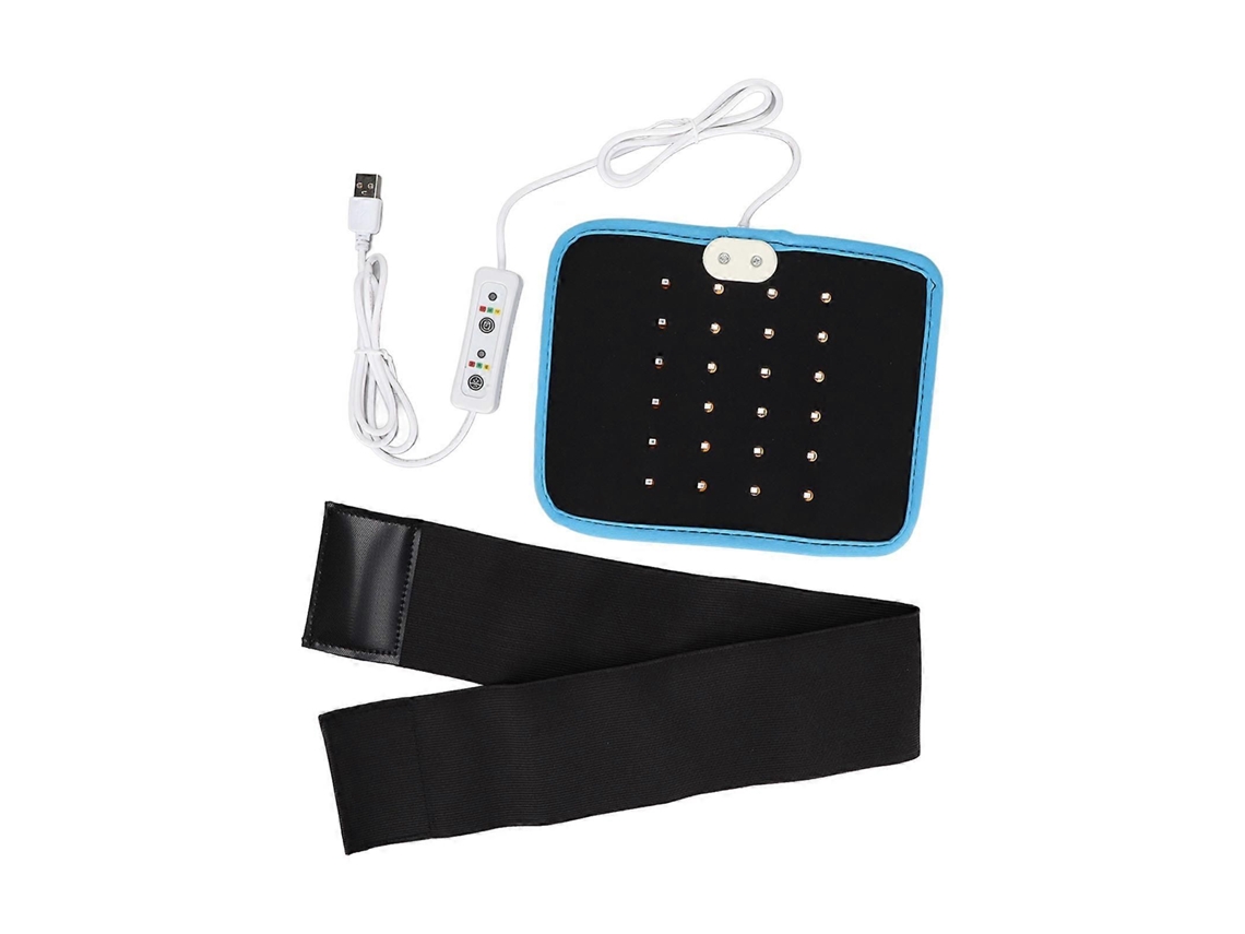 Cinto De Terapia Com Luz Vermelha Infravermelha De 24 Chips Para Alívio De Dores Musculares, Nas Costas, Ombros E Articulações.